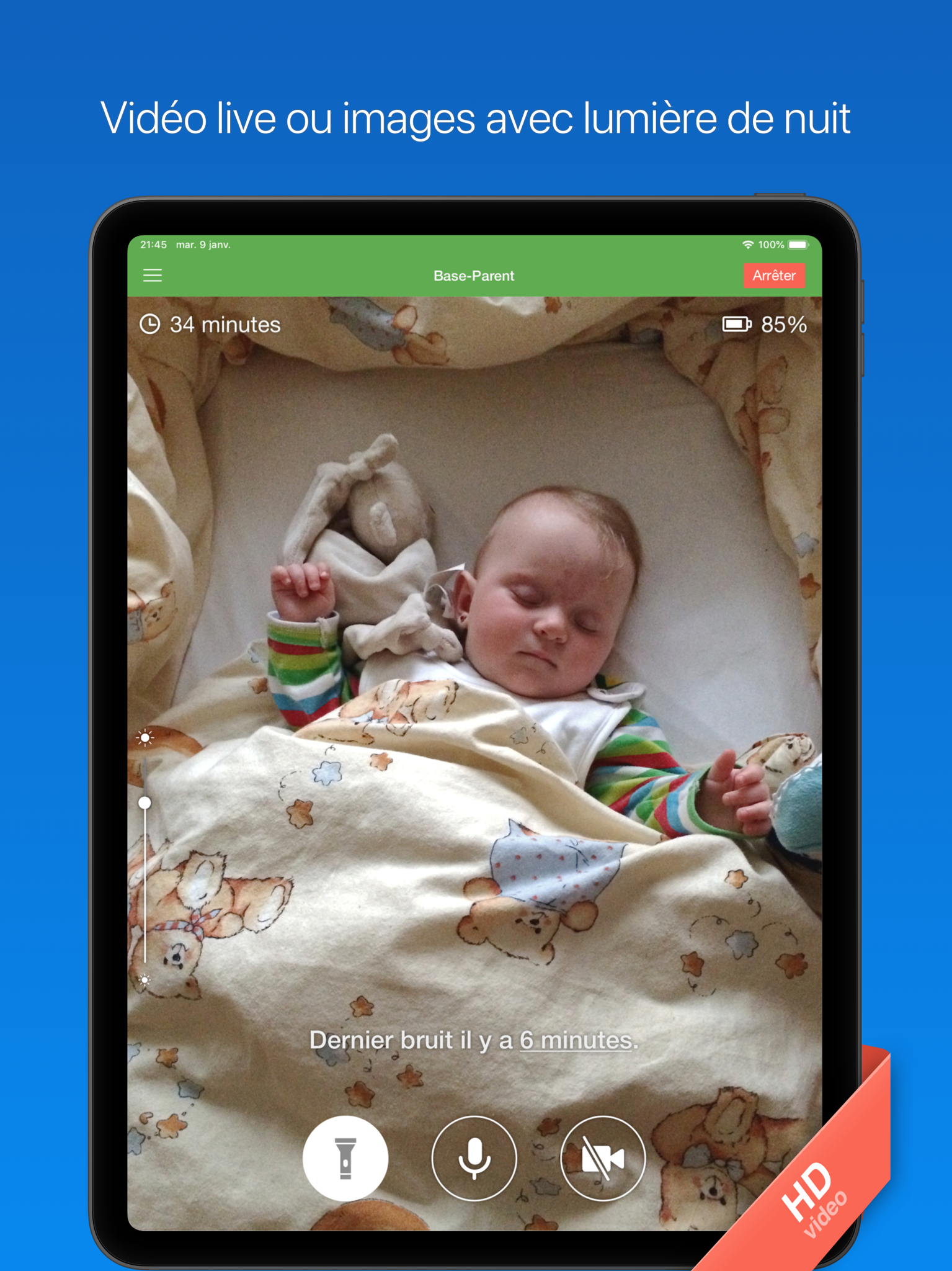 Baby Monitor 3G advertising creative 3
