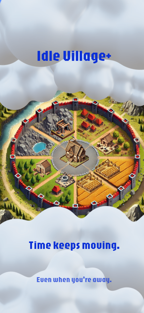 Idle Village+ ad creative 3