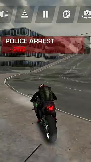 Moto Wheelie: Traffic Bike 3D advertising creative