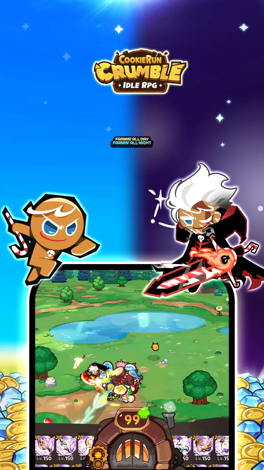 CookieRun: Crumble - Idle RPG 广告素材
