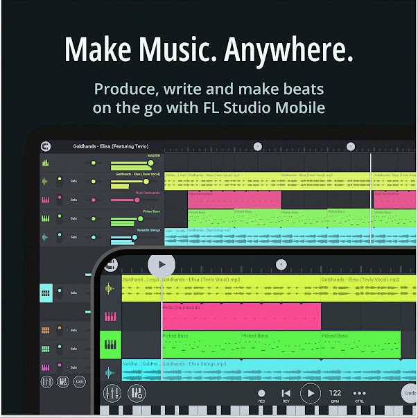 FL Studio Mobile 广告素材