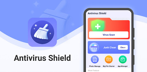 Antivirus Shield & Cleaner advertising creative