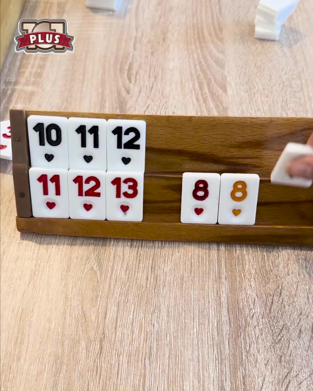101 Okey Plus Rummy Board Game advertising creative