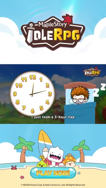 MapleStory : Idle RPG advertising creative