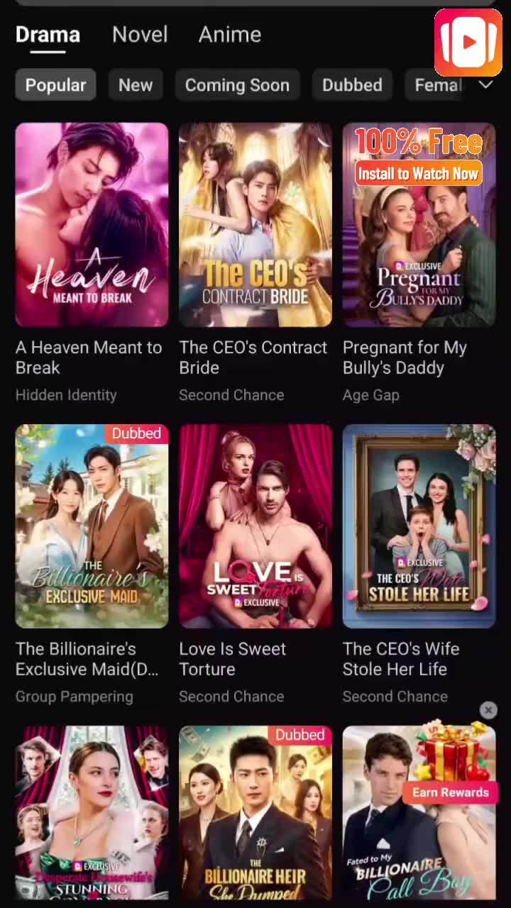 DramaReels: Dramas and Series 广告素材