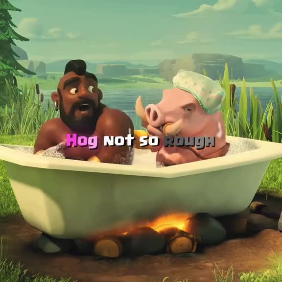 Clash of Clans 广告素材