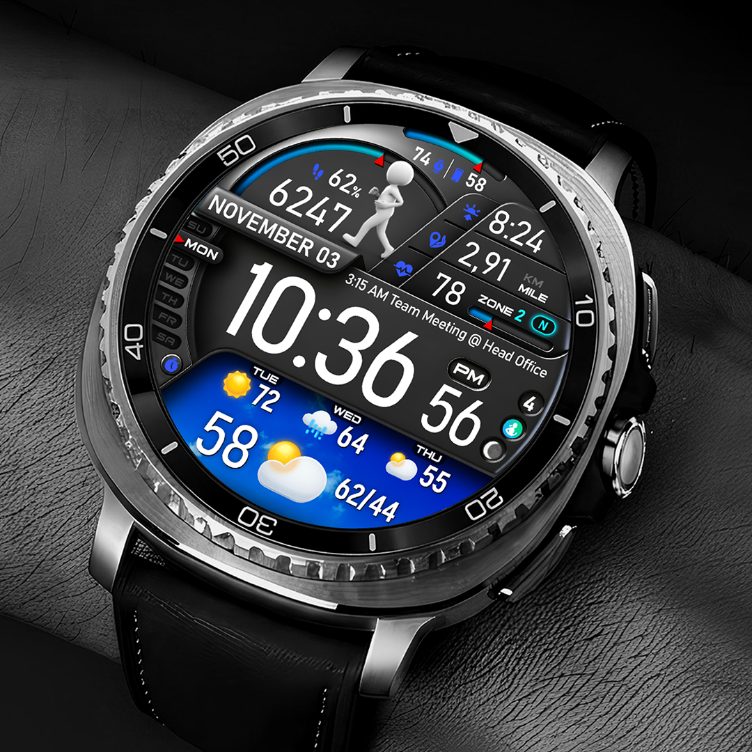 PER23 Digital Watch Face advertising creative
