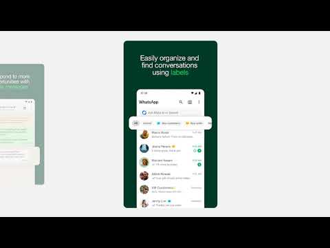 WhatsApp Business advertising creative