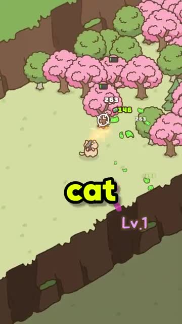 Idle Cat Gunner: Shooter RPG advertising creative