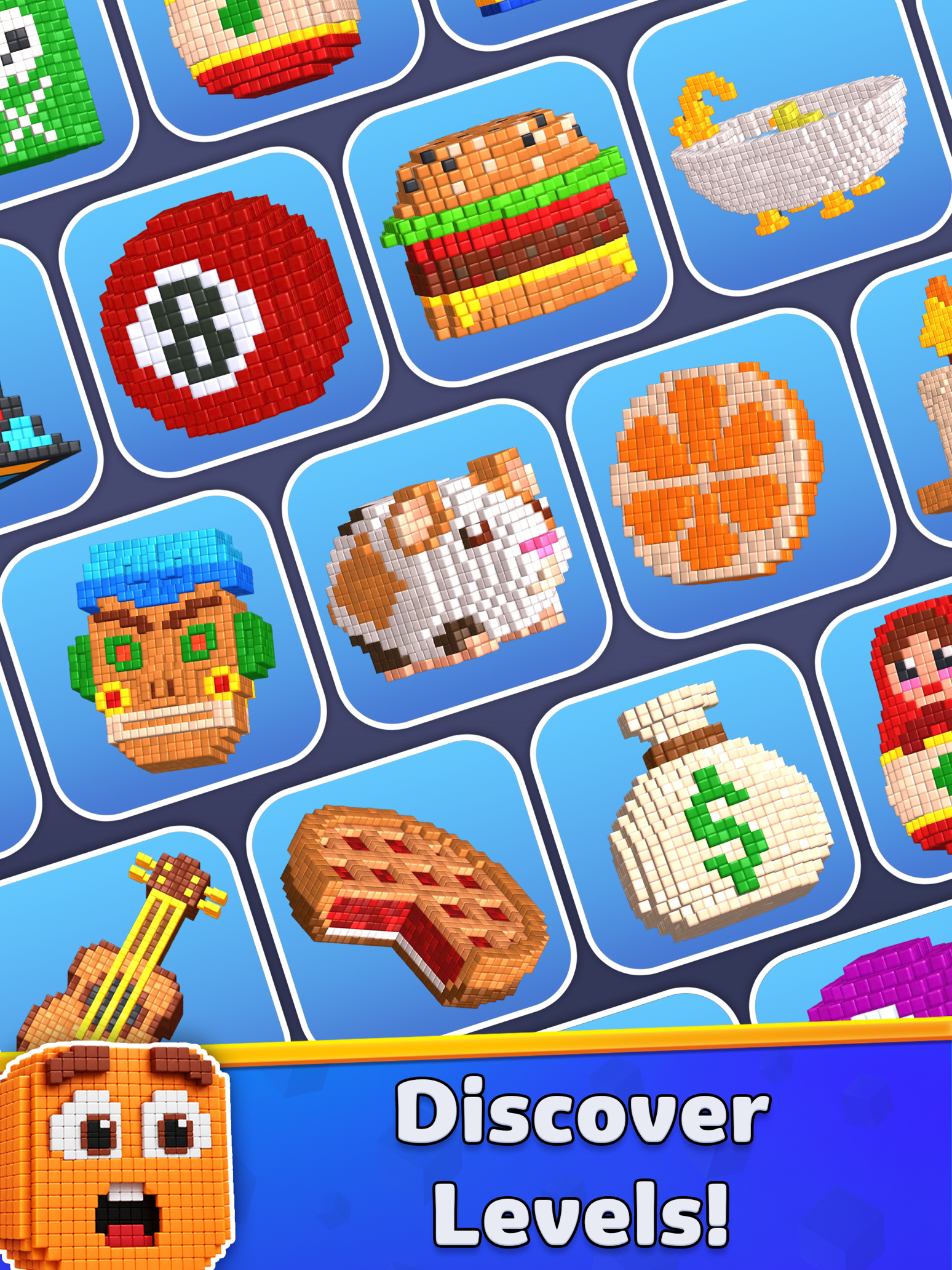 Cube Smash - Puzzle Game ad creative 3