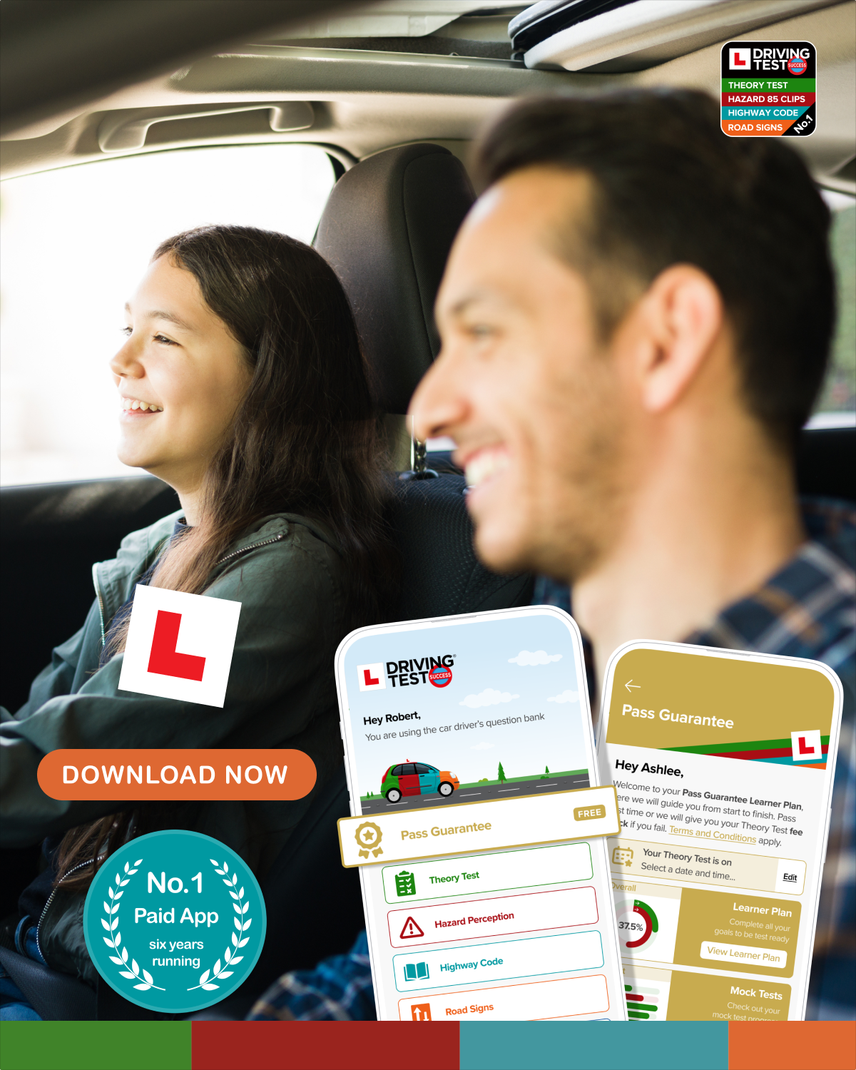 Driving Theory Test 4 in 1 Kit 广告素材