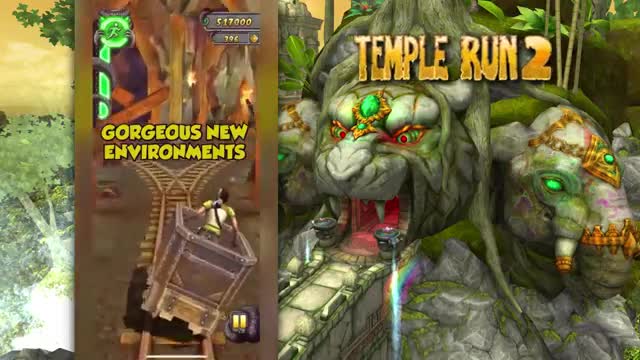 Temple Run 2 advertising creative