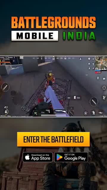 BGMI: FPS Battle Royale 广告素材