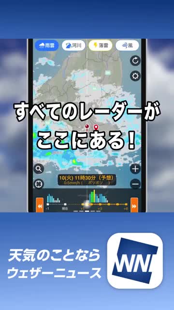 Weathernews - Weather Forecast advertising creative
