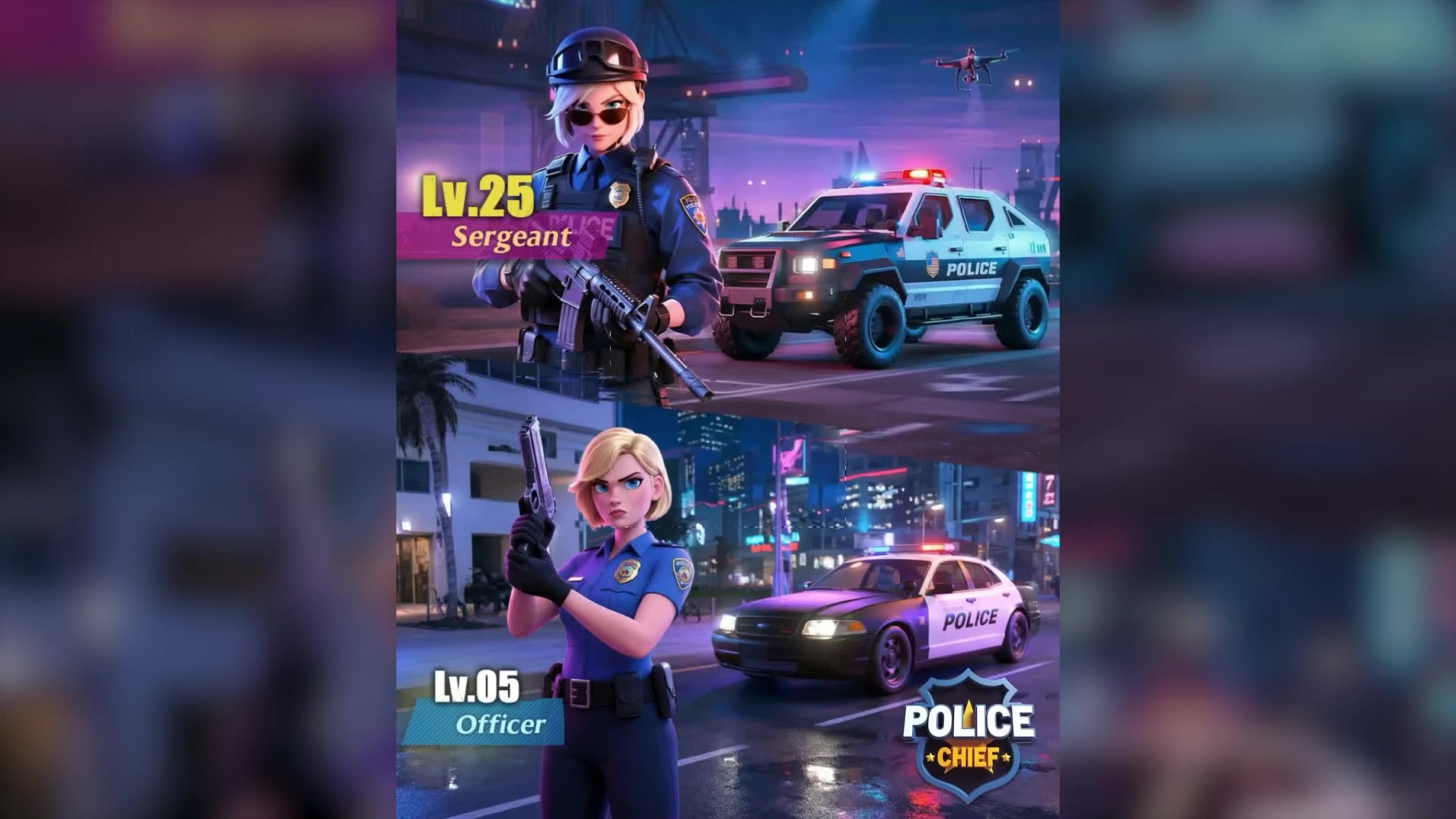 Police Chief advertising creative