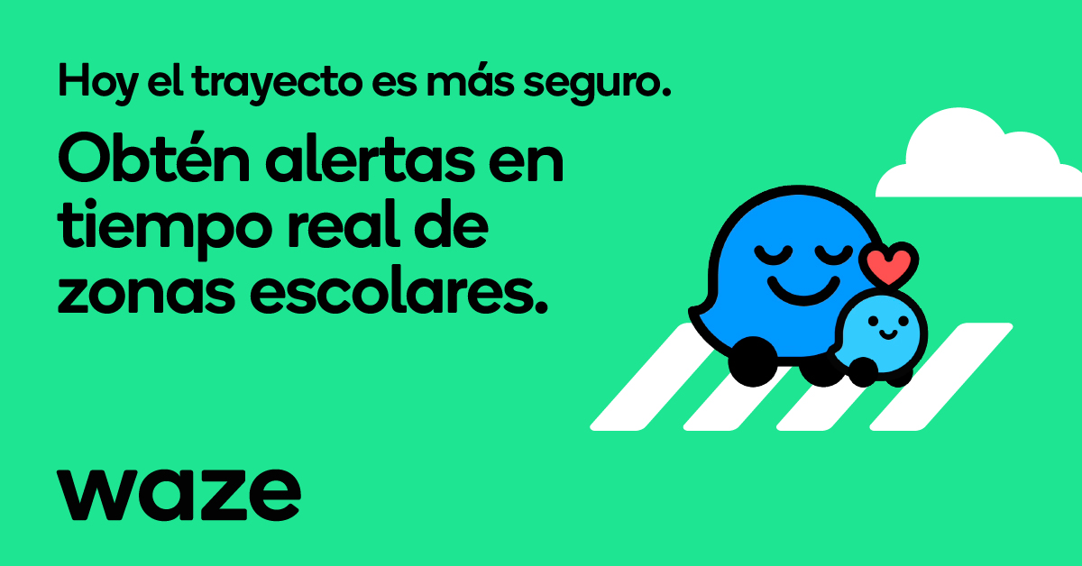 Waze Navigation & Live Traffic advertising creative