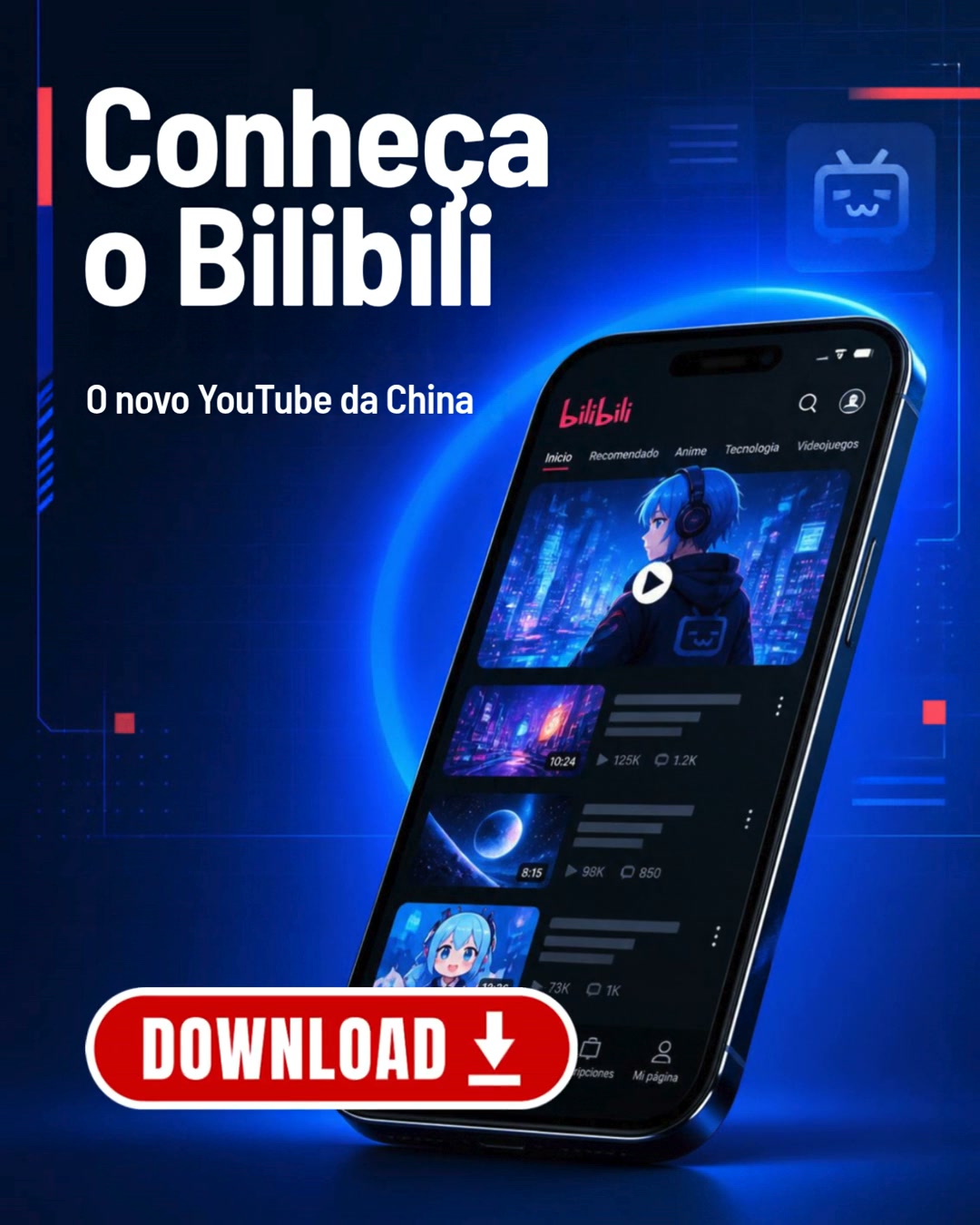 bilibili - Anime · Video HD advertising creative