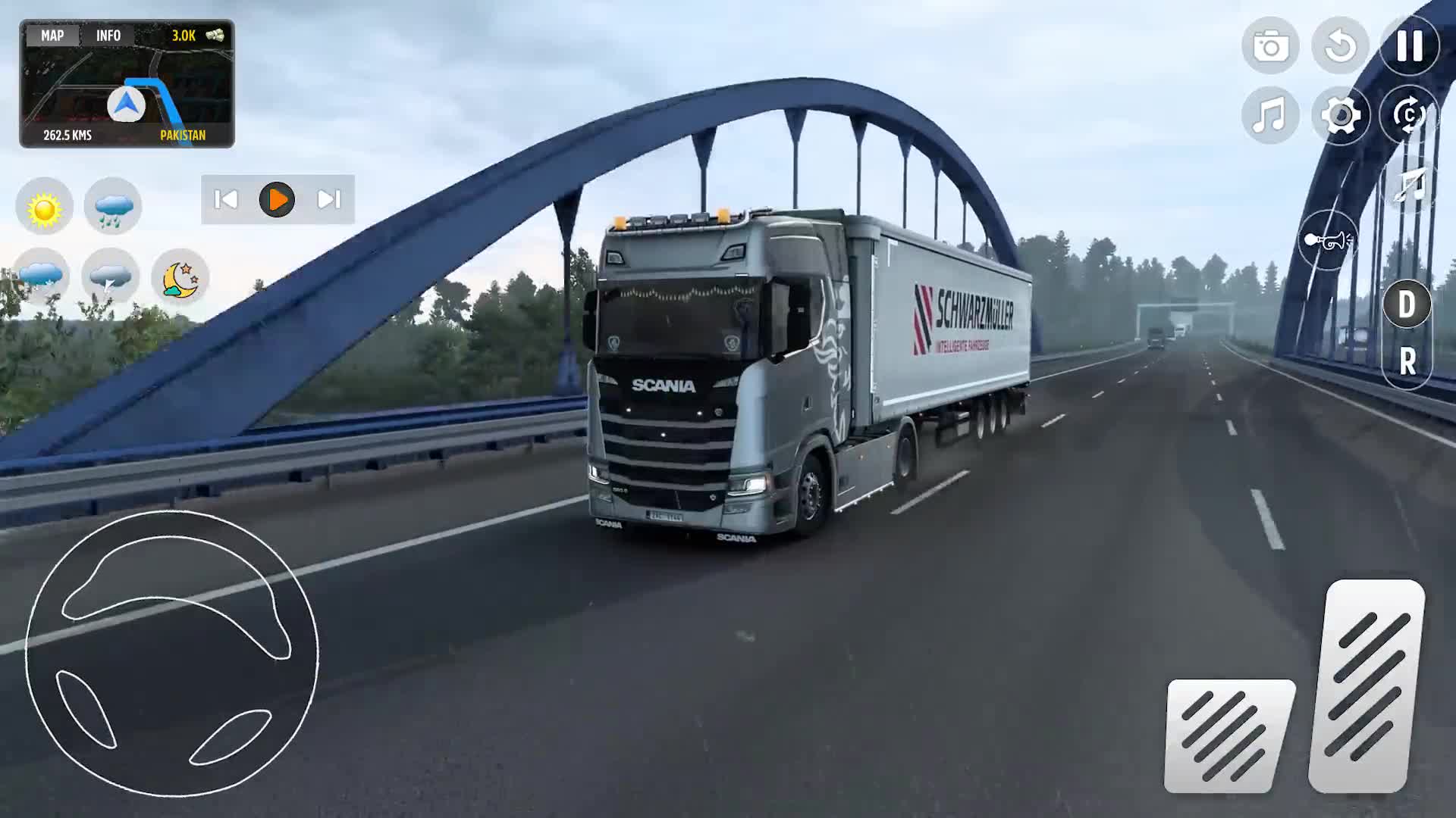 Real City Cargo Truck Driver ad creative