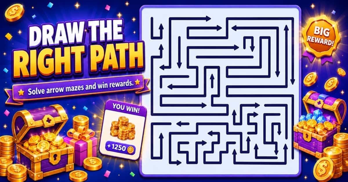 Arrow Treasure Quest ad creative