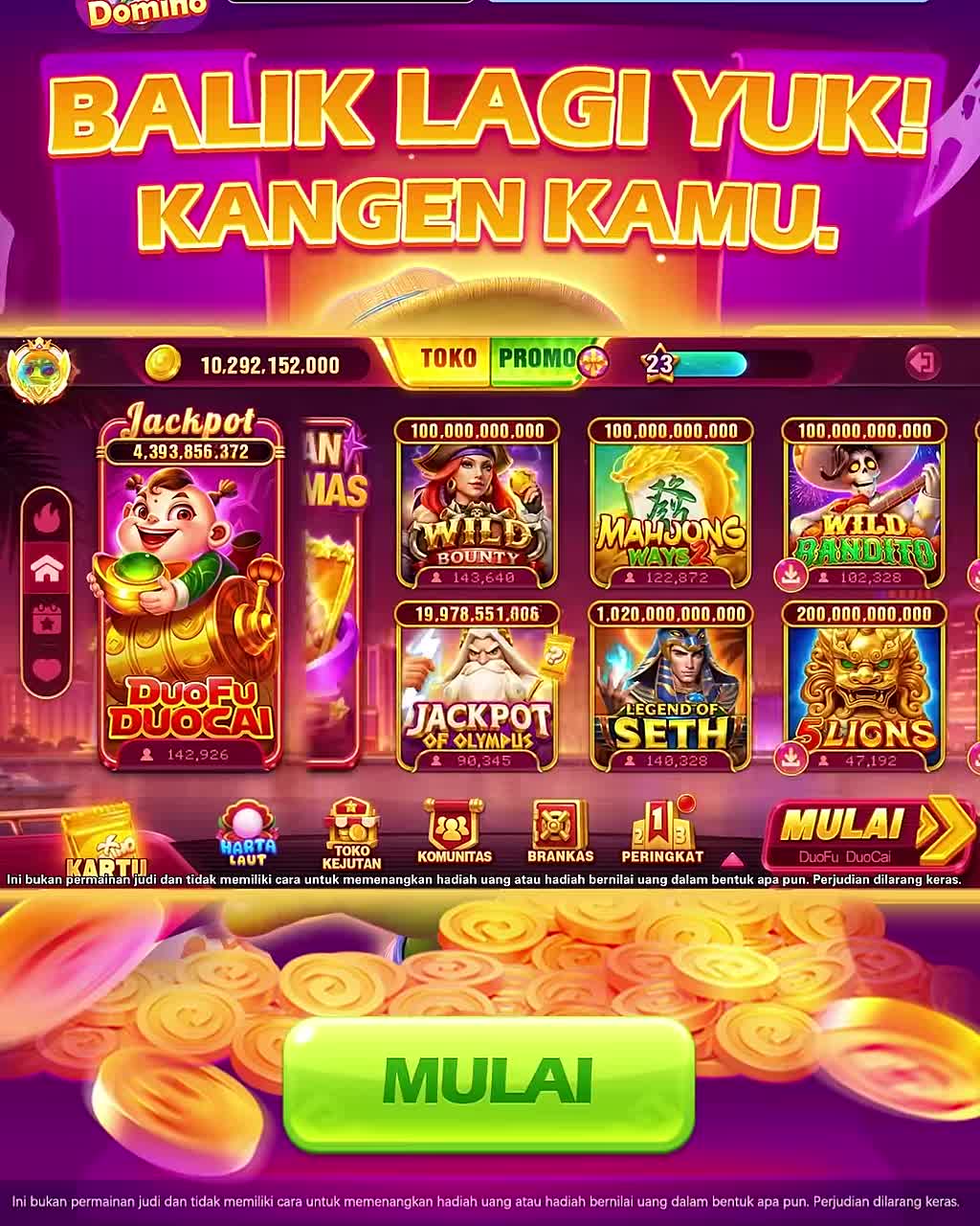 Higgs Games Island advertising creative