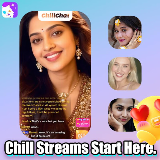 ChillChat - Live Chat & Game advertising creative
