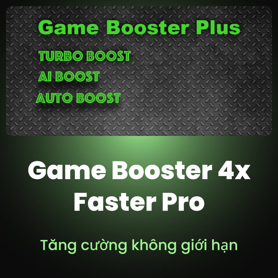 Game Booster 4x Faster Pro 广告素材