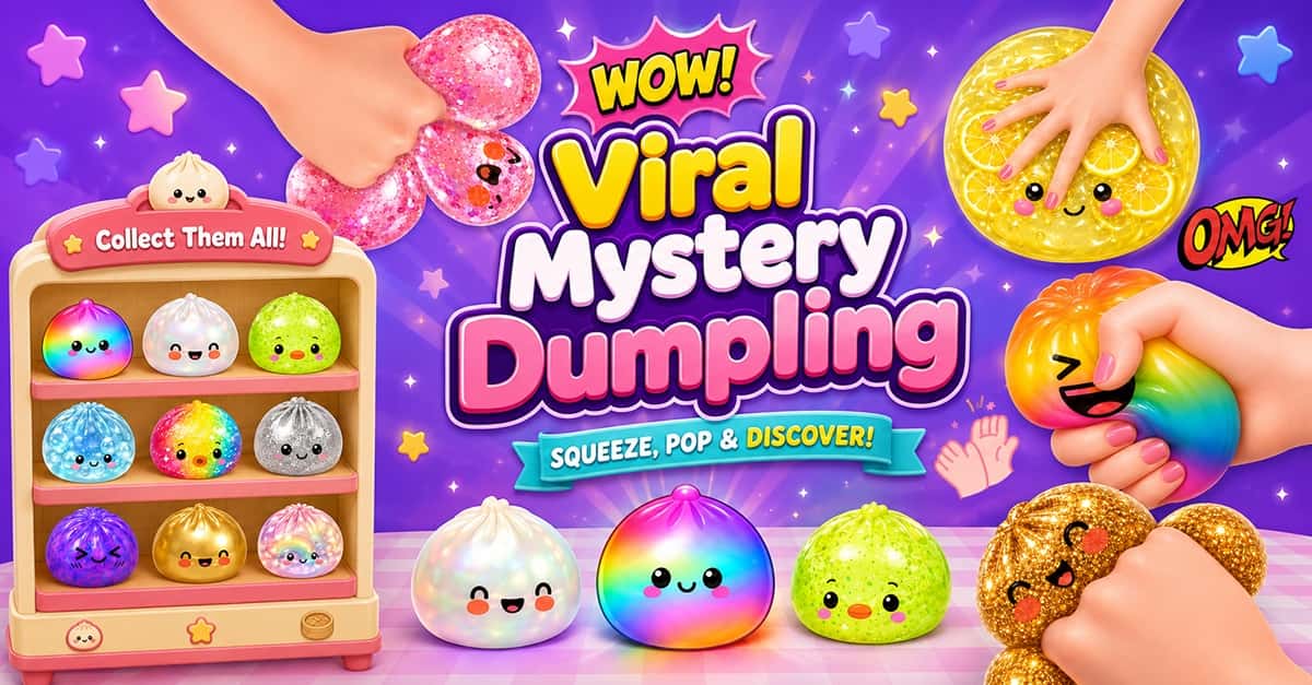 Mystery Dumpling: Unbox ASMR advertising creative