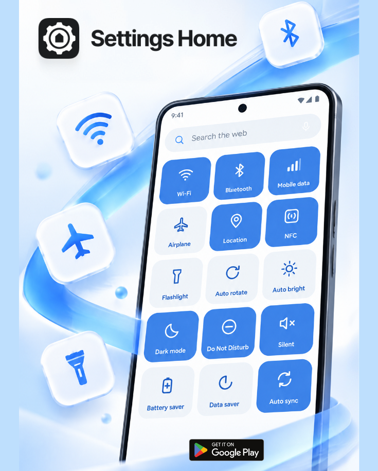 Settings Home 广告素材