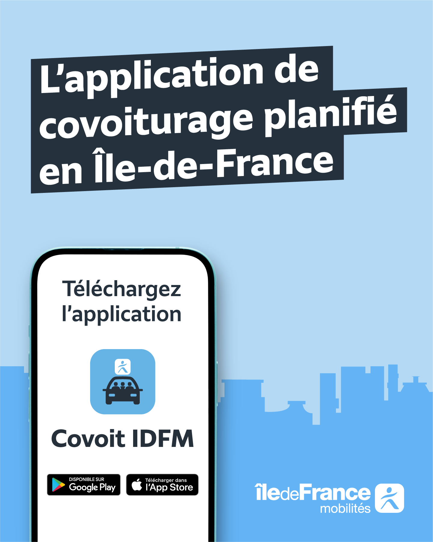 Île-de-France Mobilités advertising creative