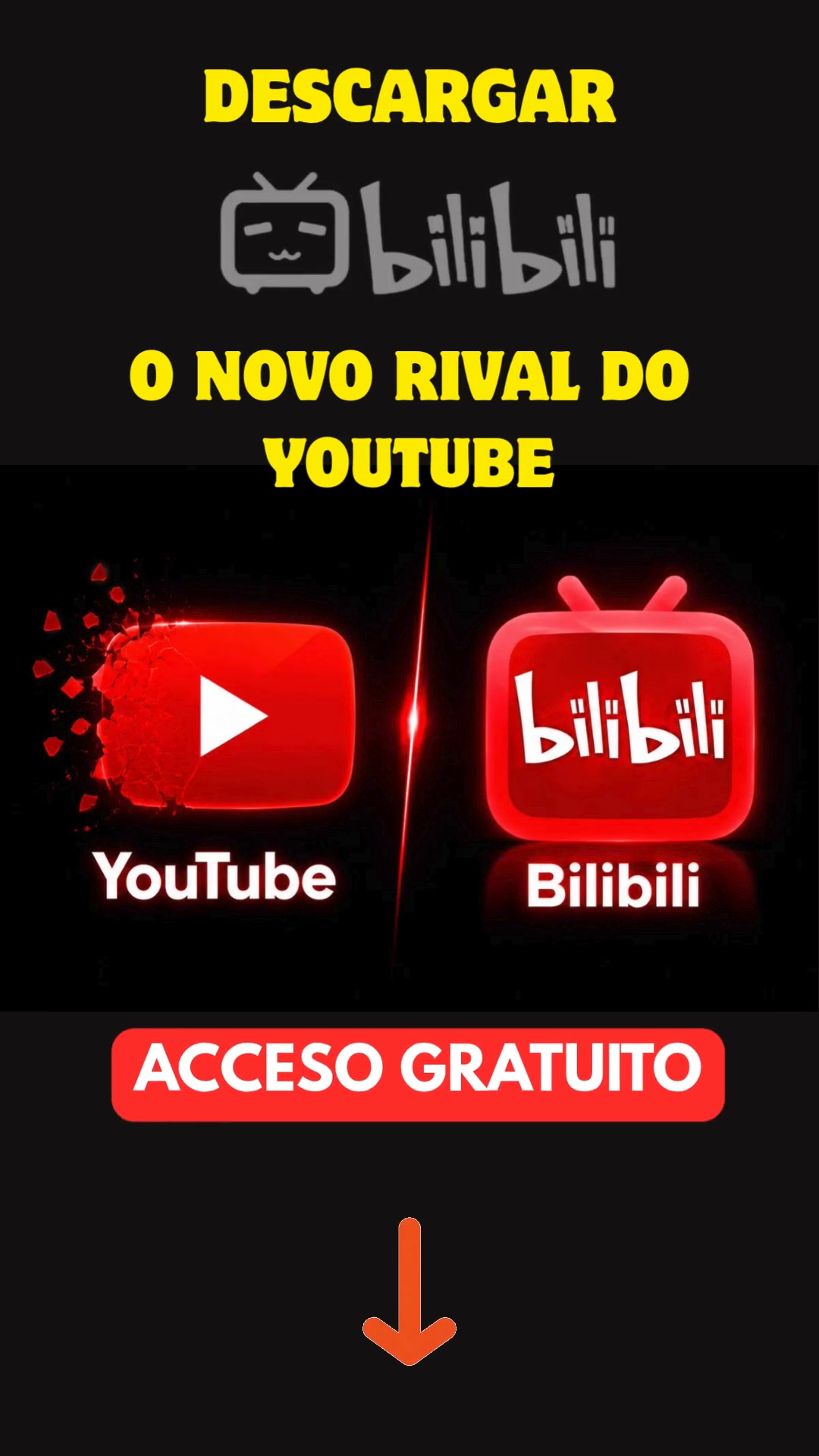 BiliBili -HD Anime, Videos advertising creative