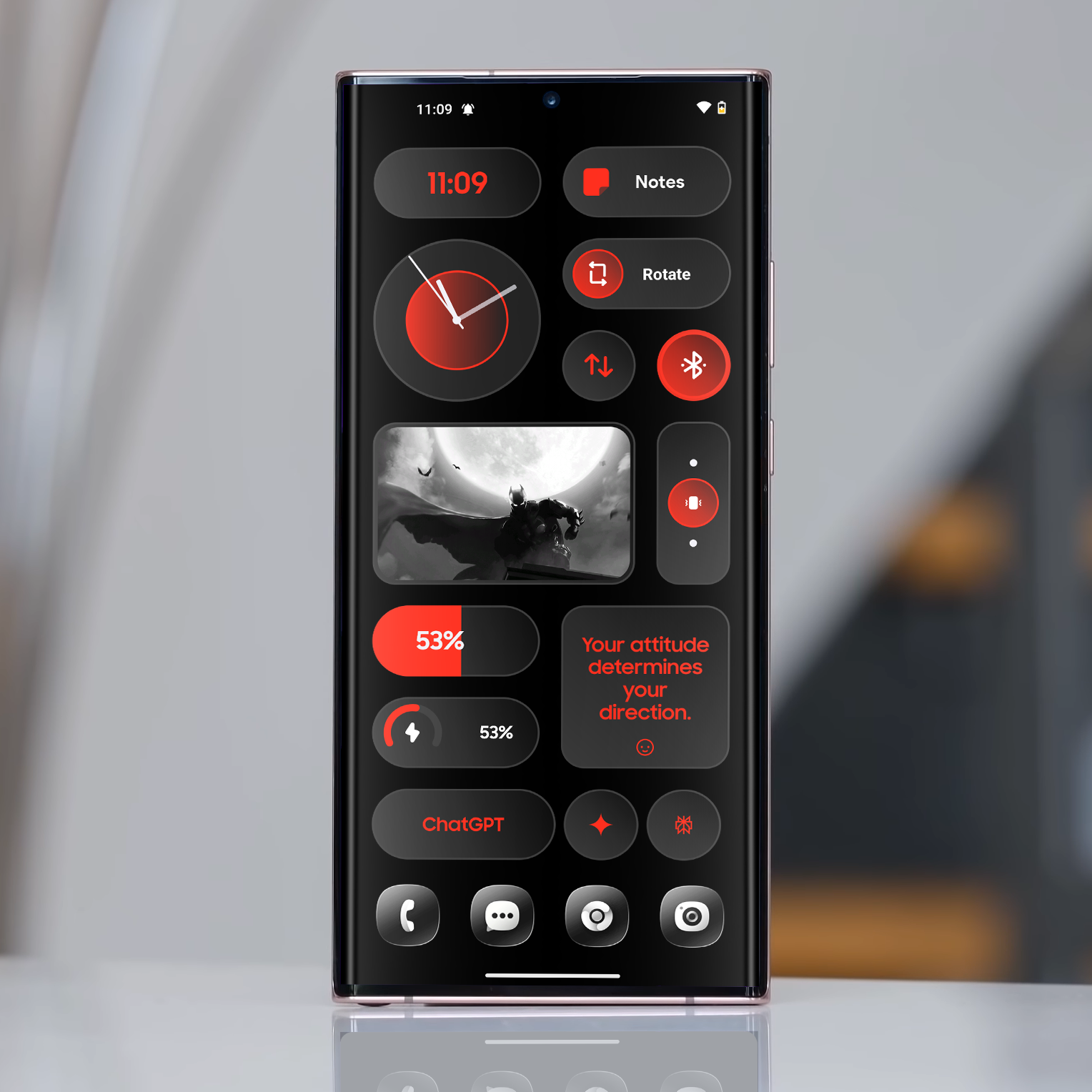 Glass Widgets Pro advertising creative