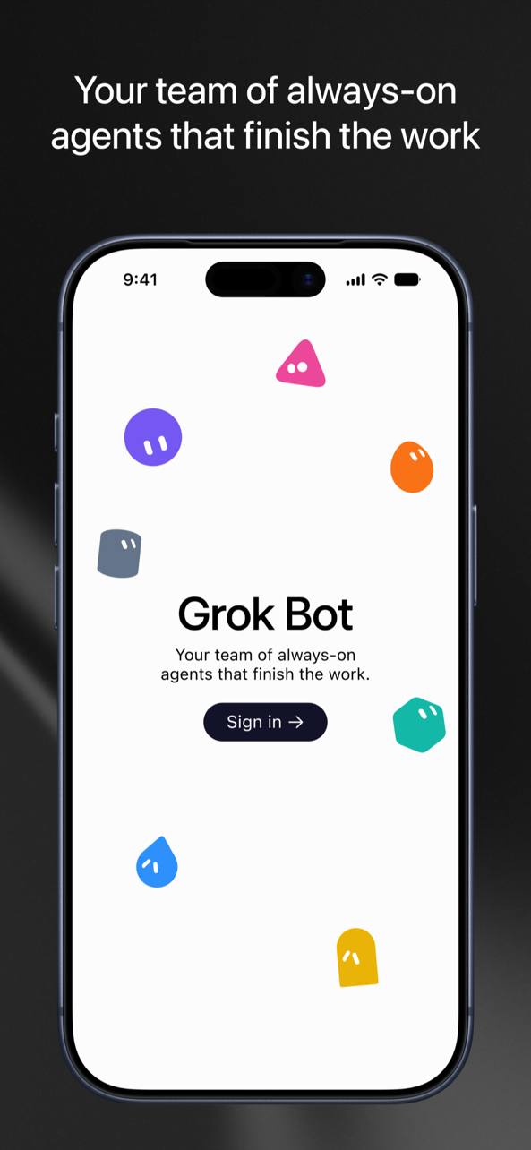 Grok Bot advertising creative 3