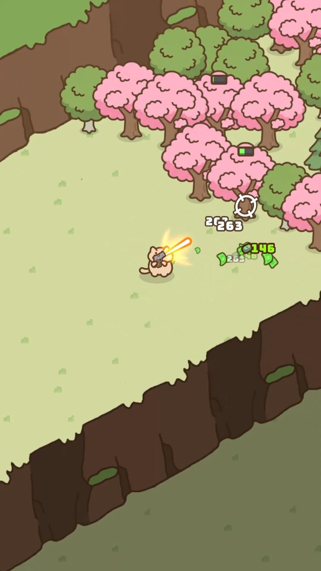 Idle Cat Gunner: Shooter RPG advertising creative