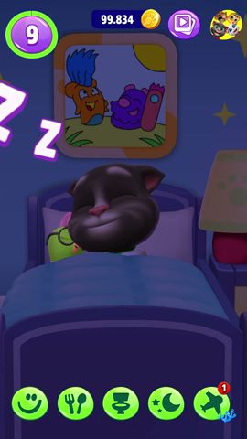 My Talking Tom 2: Pet Game advertising creative