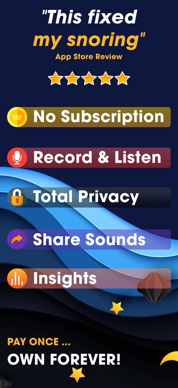 AutoSnore: Snoring Recorder 广告素材 3