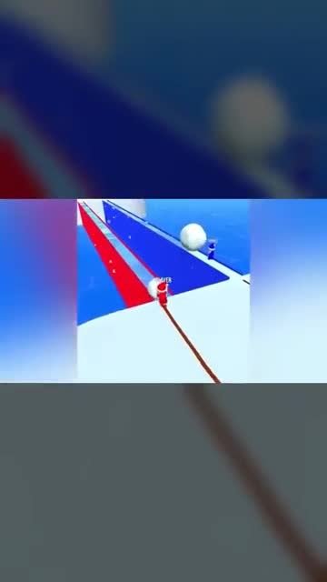 Snow Race 3D: Fun Ball Racing 广告素材