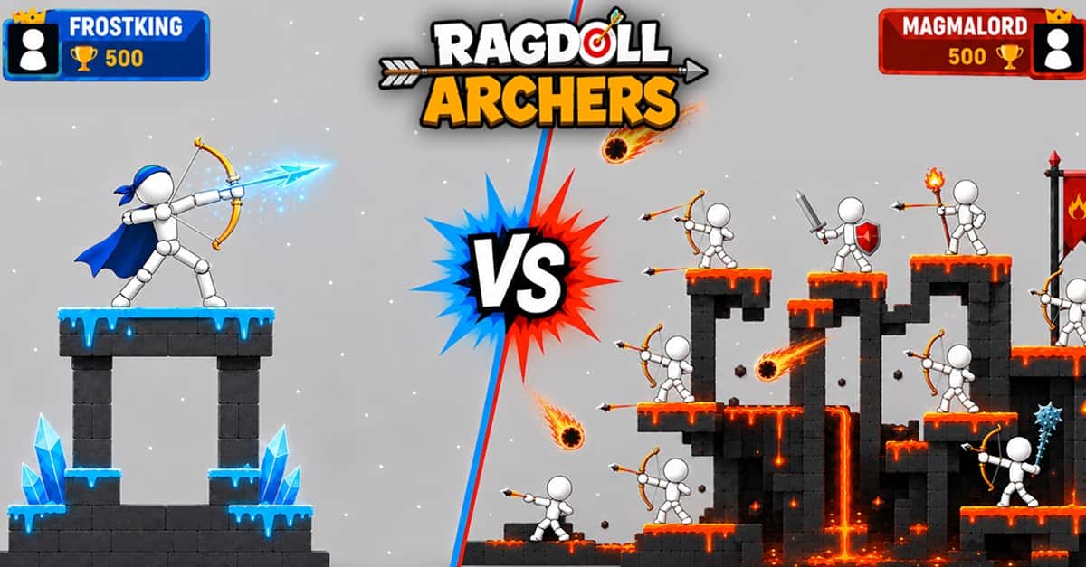 Ragdoll Archers - CrazyGames ad creative