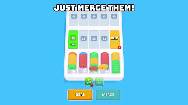 Pocket Sort: Coin Merge Puzzle advertising creative