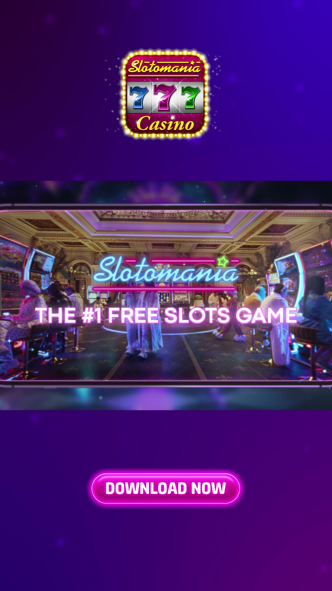 Slotomania™ Pokies & Casino 广告素材
