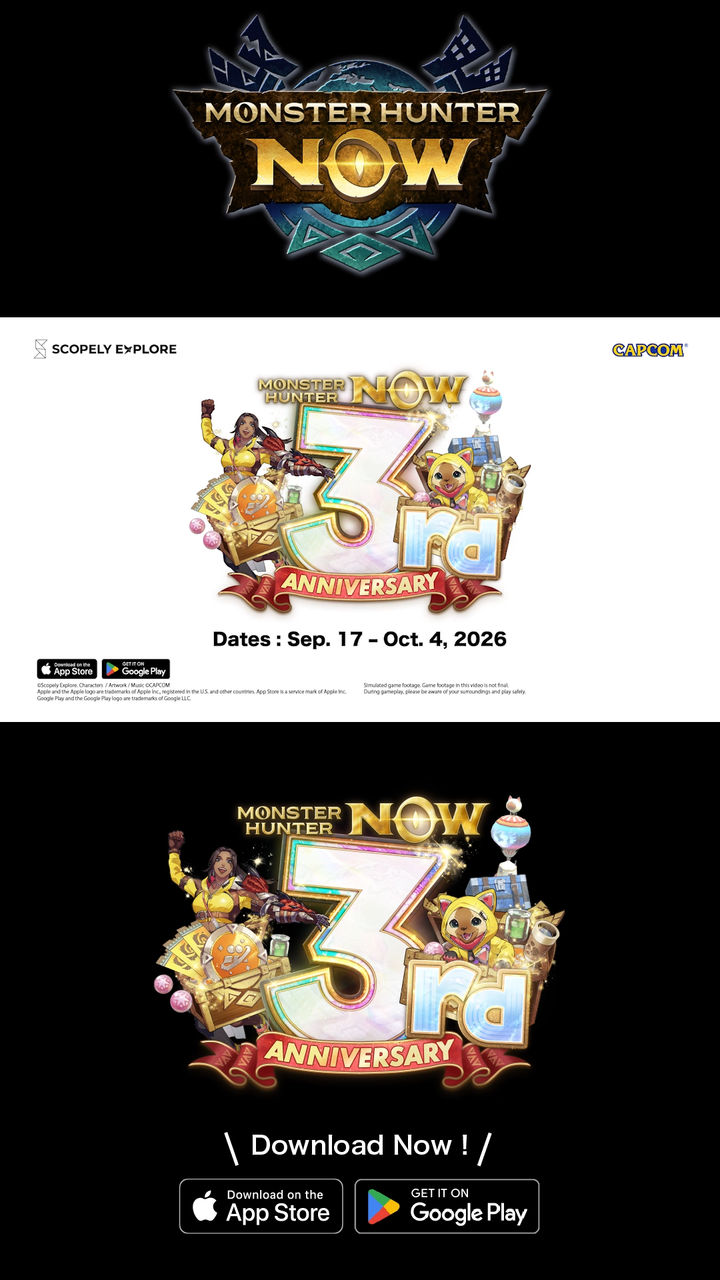 Monster Hunter Now 广告创意