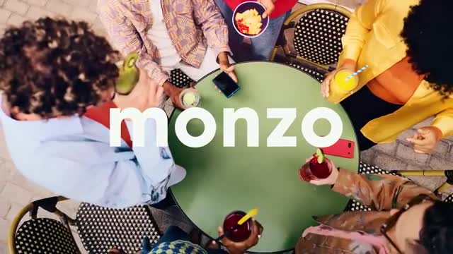 Monzo Bank - Mobile Banking advertising creative