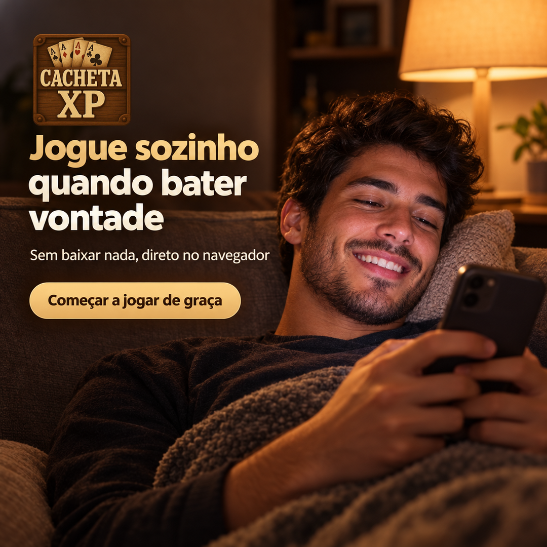 Cacheta XP: Pife - Jogo online 广告创意 2