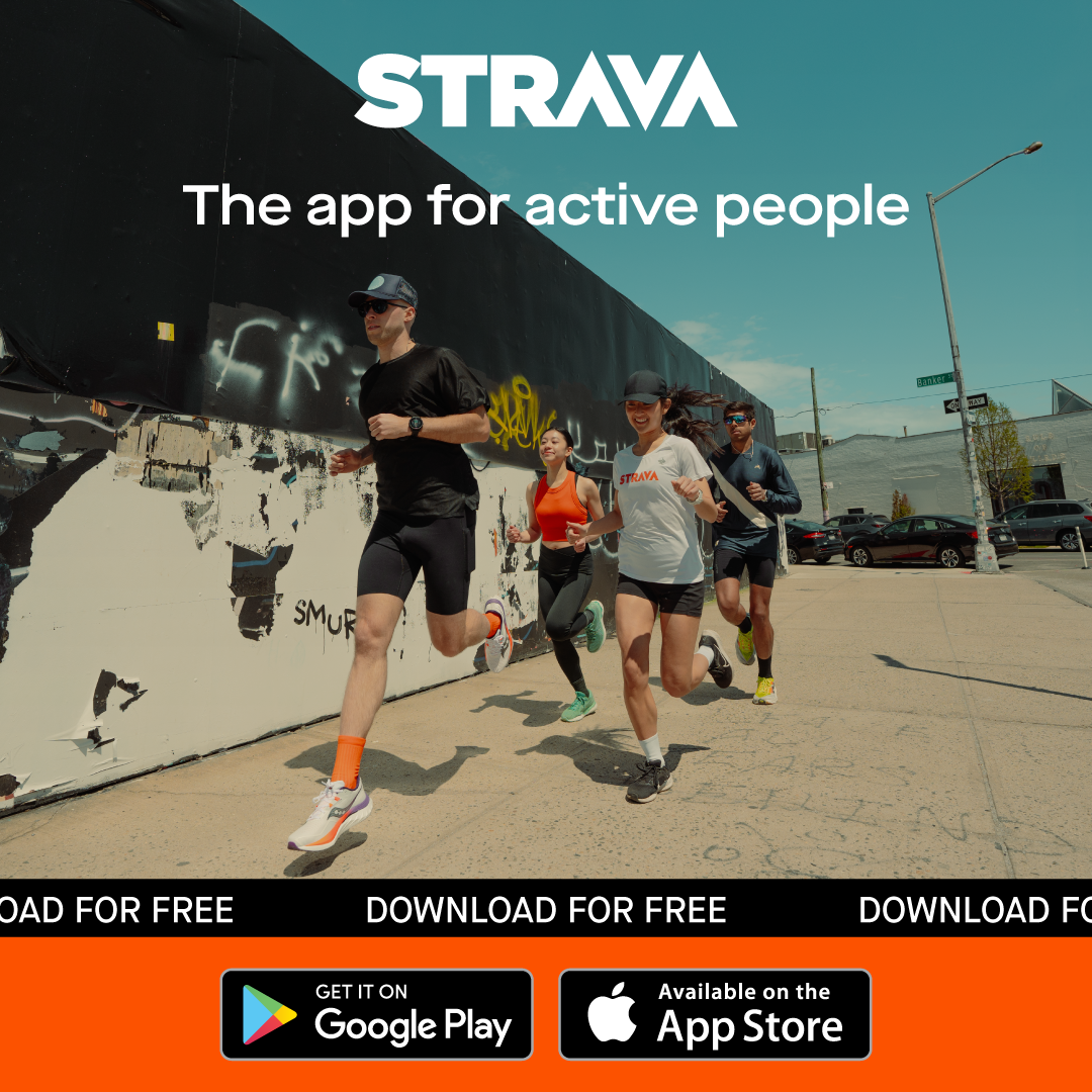 Strava: Run, Bike, Walk 广告素材
