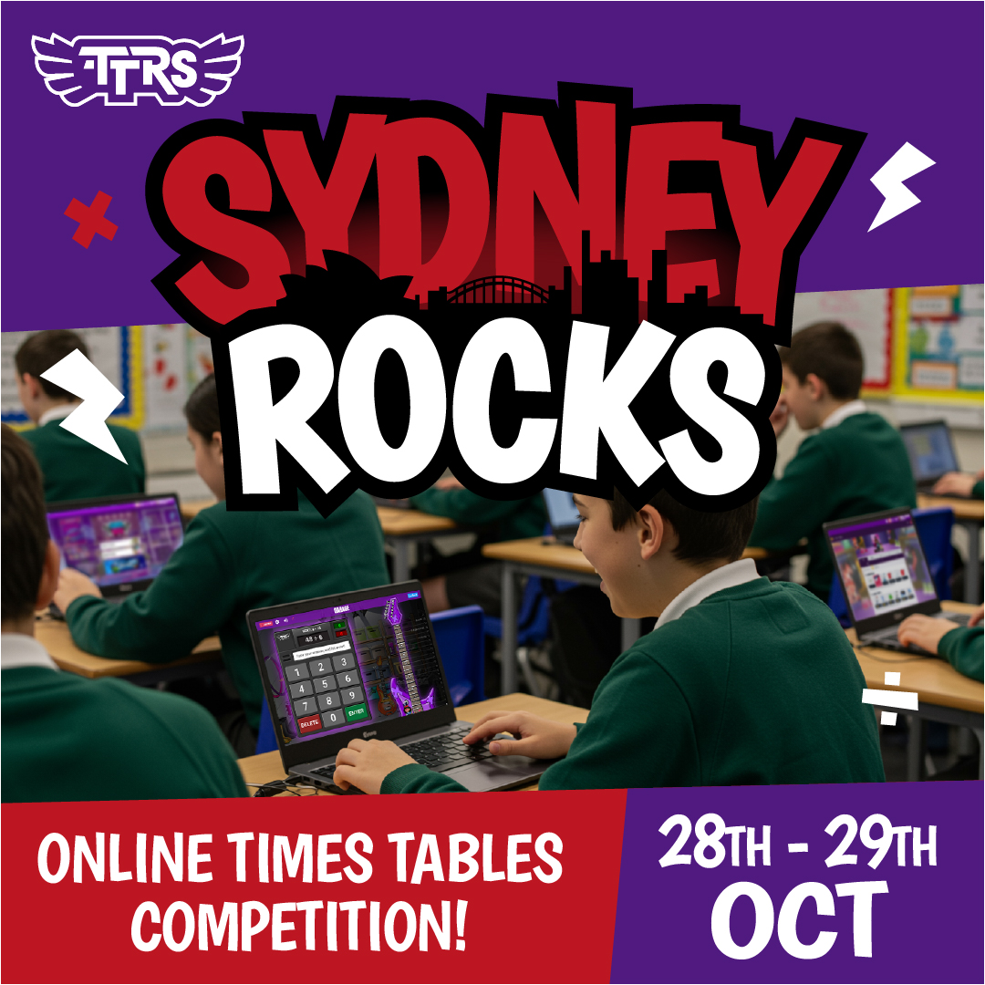Times Tables Rock Stars advertising creative