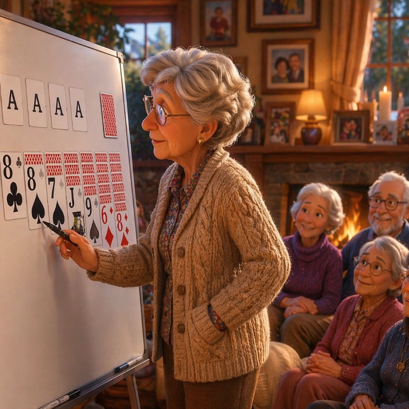 Vita Solitaire for Seniors ad creative