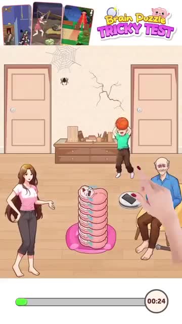 Brain Puzzle: Tricky Test 广告素材