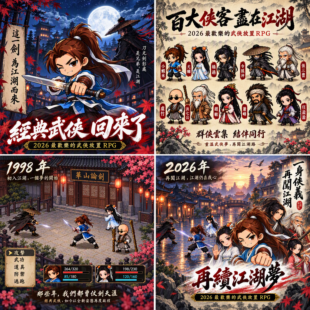 小蝦米闖江湖:開局野球拳到天下第一 广告素材