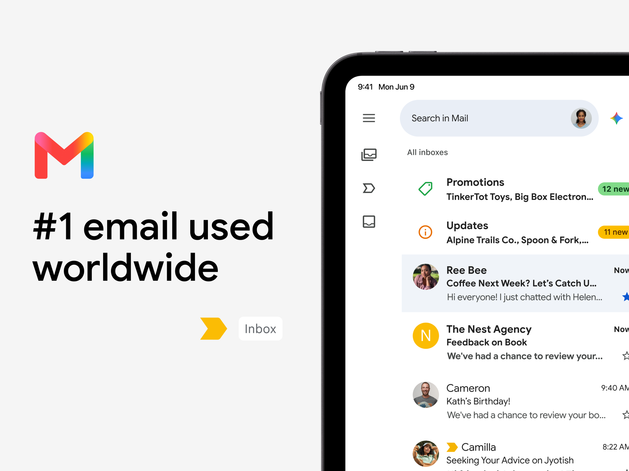 Gmail - Email by Google 广告素材 3