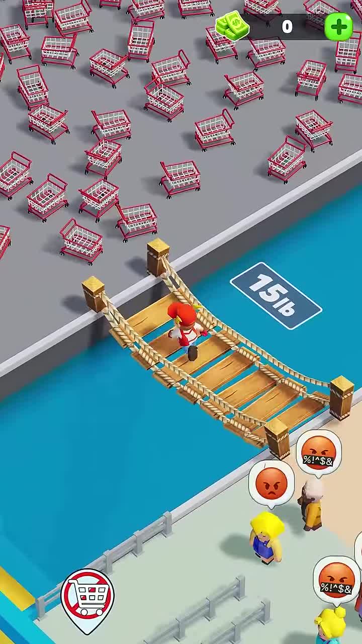 Supermarket Tycoon Empire advertising creative