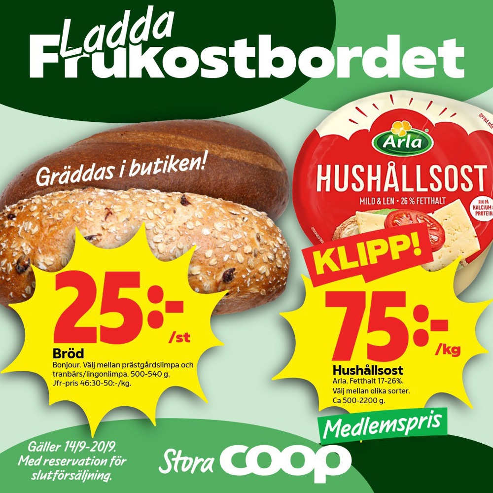 Coop | Mat Erbjudanden Medlem ad creative 9